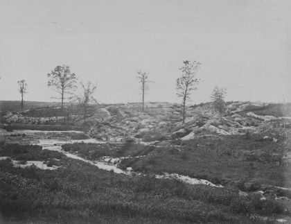 Picture of INTERIOR VIEW OF THE CONFEDERATE LINE-AT GRACIES SALIENT