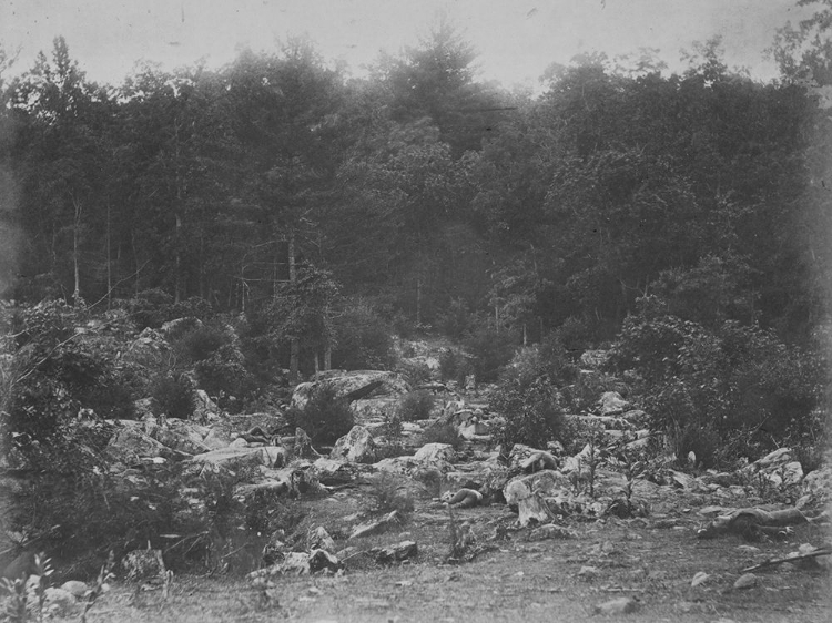 Picture of SLAUGHTER PEN-FOOT OF ROUND TOP-GETTYSBURG
