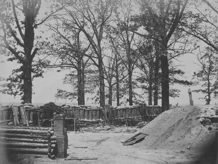 Picture of VIEW OF THE INTERIOR OF FORT STEADMAN