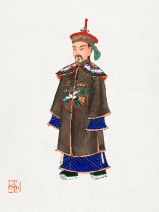 Picture of CHINESE COURT ROBE-MENS OFFICIAL CLOTHING