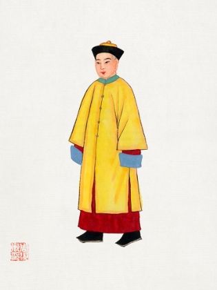 Picture of MAN IN YELLOW PRIEST ROBE