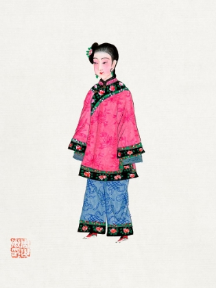 Picture of CHINESE WOMAN IN COAT