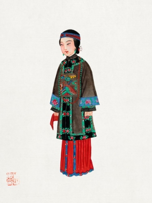 Picture of CHINESE LADY IN OFFICIAL ROBE