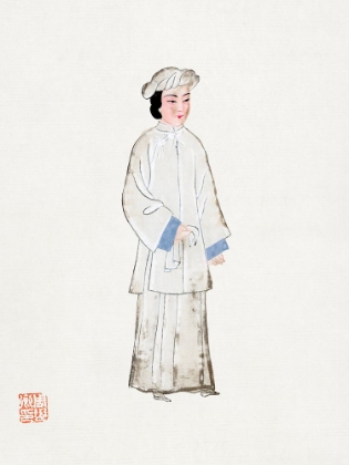 Picture of WOMAN IN MOURNING ROBE