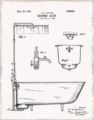 Picture of VINTAGE BATH I