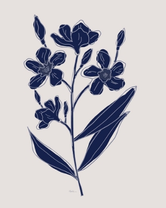 Picture of INDIGO BOTANICAL STUDY I