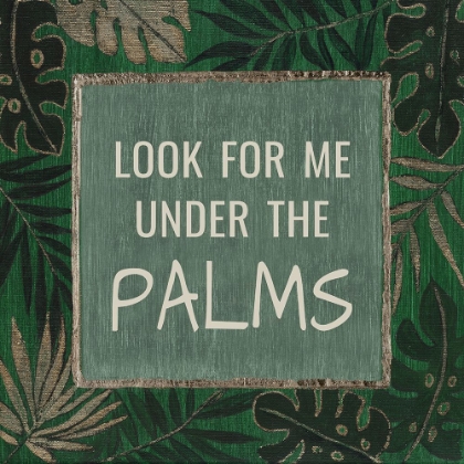 Picture of UNDER THE PALMS