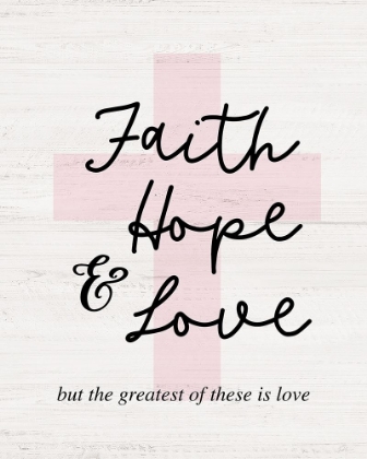 Picture of FAITH-HOPE AND LOVE CROSS