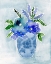 Picture of BLUE BOUQUET I