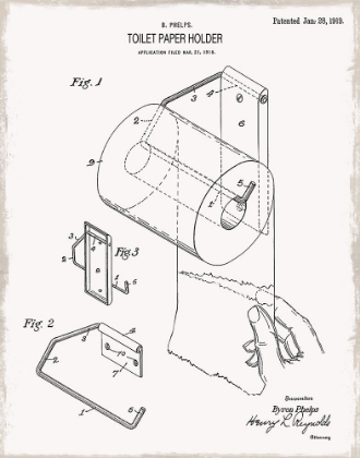 Picture of TOILET PAPER PATENT II