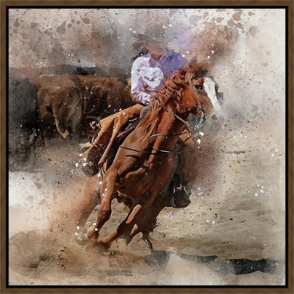Picture of Cowgirl II by Ronald Bolokofsky