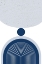 Picture of MID CENTURY MODERN NAVY SILVER 1