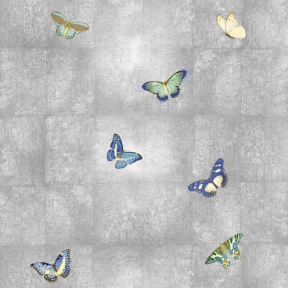 Picture of BUTTERFLIES ON SILVER II
