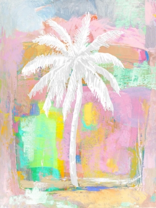 Picture of ABSTRACT PASTEL PALM