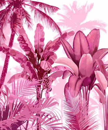 Picture of PALM FOREST PINK I