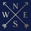 Picture of COMPASS GOLD ON NAVY