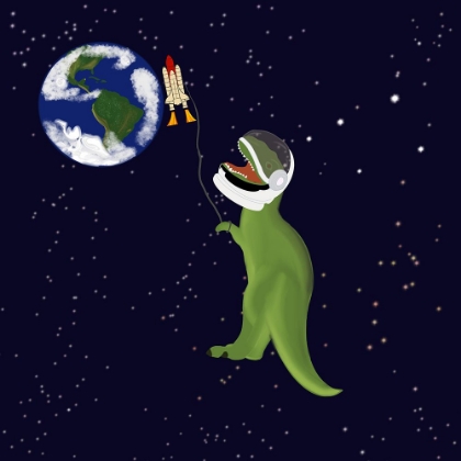 Picture of SPACE DINOSAUR