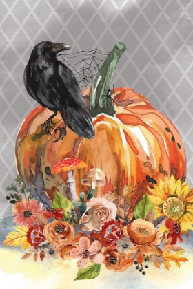 Picture of CROW ON A PUMPKIN