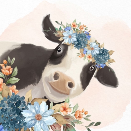 Picture of FLORAL COW
