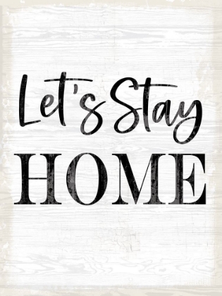 Picture of LETS STAY HOME