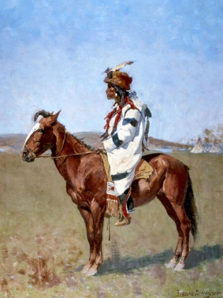 Picture of A BLACKFOOT INDIAN