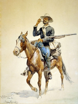 Picture of A MOUNTED INFANTRYMAN