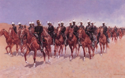 Picture of MEXICAN CAVALRY ON THE MOVE