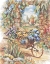Picture of WHEELBARROW OF FLOWERS