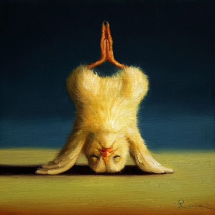 Picture of YOGA CHICK LOTUS HEADSTAND