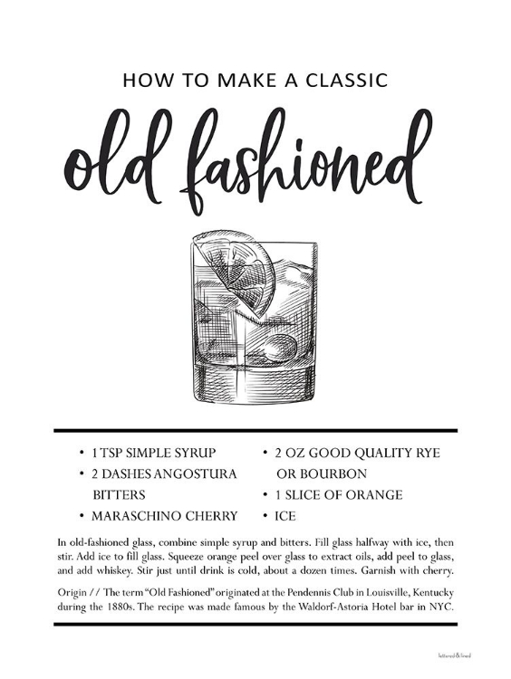 Picture of OLD FASHIONED