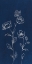 Picture of BLUE BUTTERFLY GARDEN I