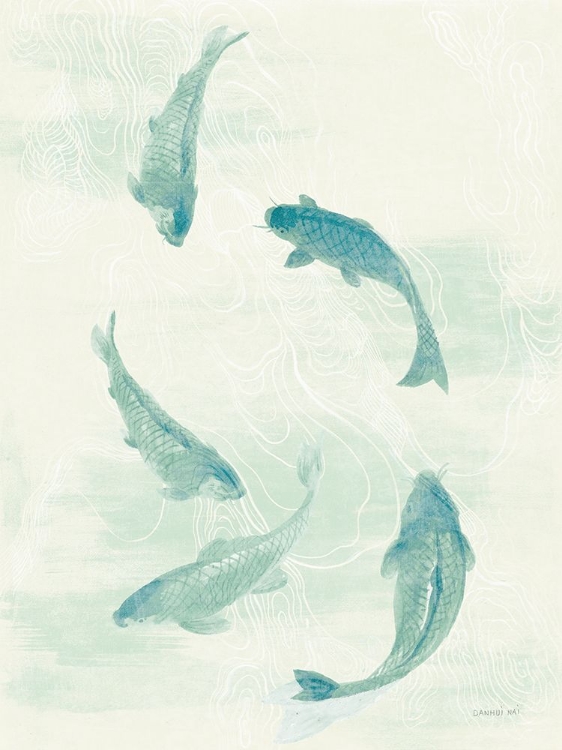 Picture of CELADON KOI I