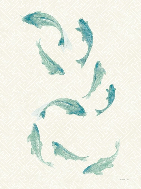 Picture of CELADON KOI III