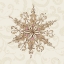 Picture of ELEGANT SEASON SNOWFLAKE I PINK