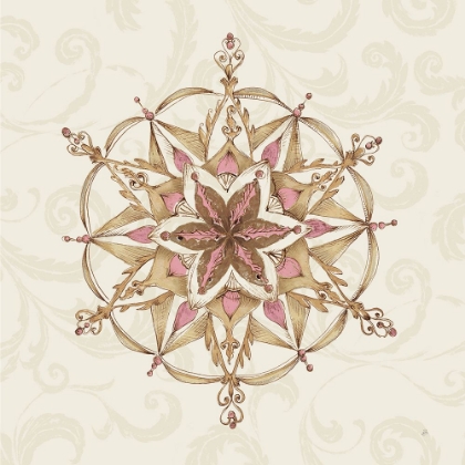 Picture of ELEGANT SEASON SNOWFLAKE II PINK