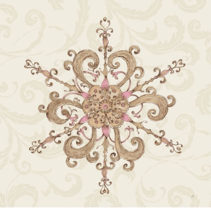 Picture of ELEGANT SEASON SNOWFLAKE IV PINK