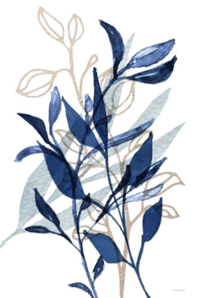 Picture of BOTANICAL BLUES I