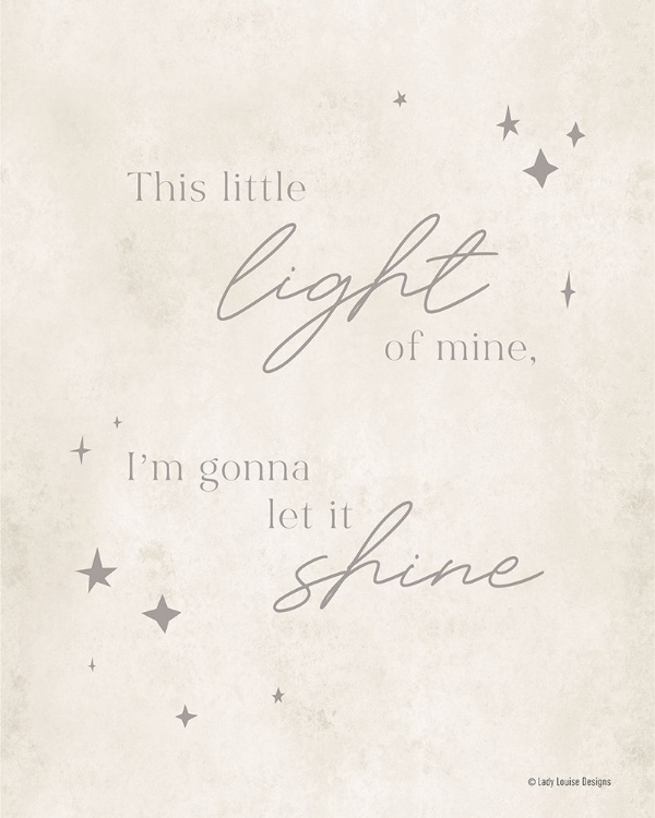 Picture of LET YOUR LIGHT SHINE   