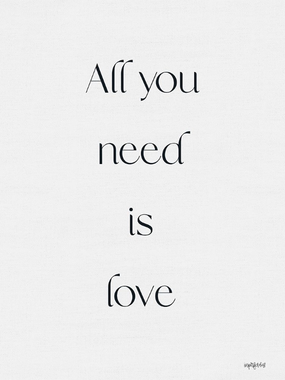 Picture of ALL YOU NEED IS LOVE