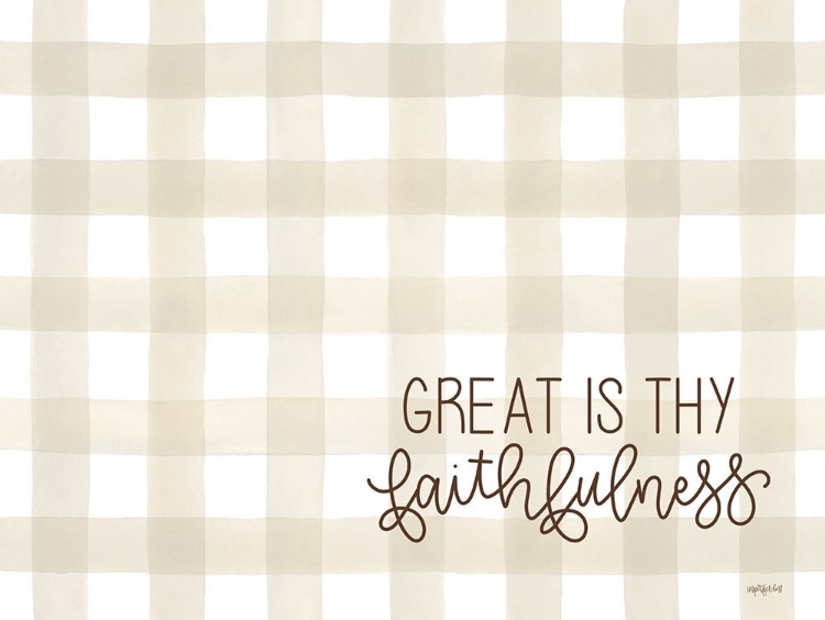 Picture of GREAT IS THY FAITHFULNESS