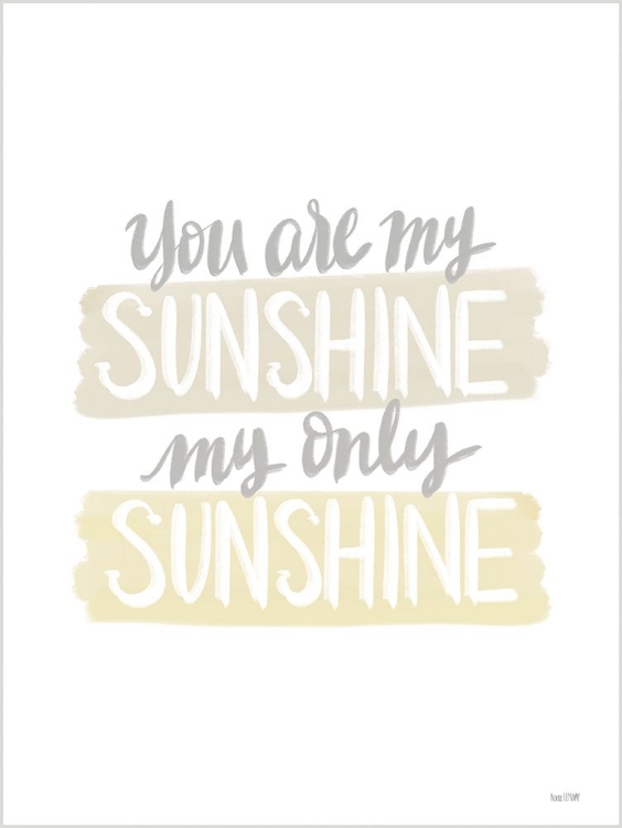 Picture of YOU ARE MY SUNSHINE   