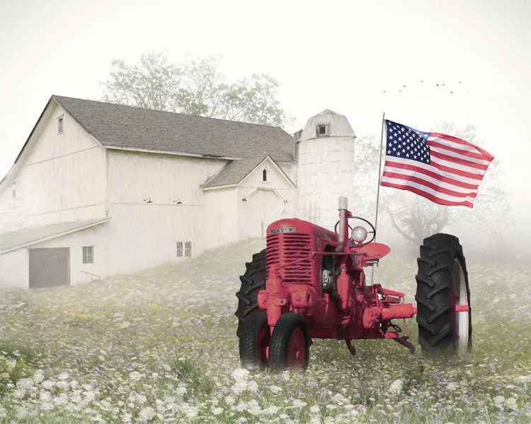 Picture of OLD GLORY AT THE BARN