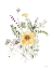 Picture of WILDFLOWERS I