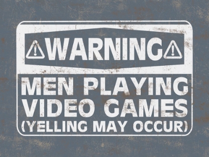 Picture of MEN PLAYING VIDEO GAMES