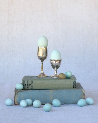Picture of EGG CUPS ON BOOKS