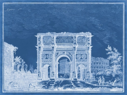 Picture of INDIGO ANTIQUITIES I