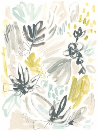 Picture of BRUSH BLOOM JUMBLE I