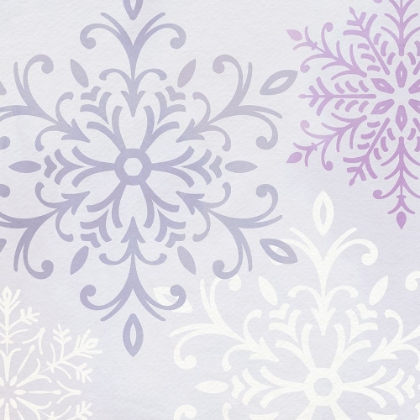 Picture of PASTEL SNOWFLAKES II