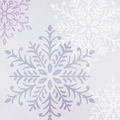 Picture of PASTEL SNOWFLAKES III