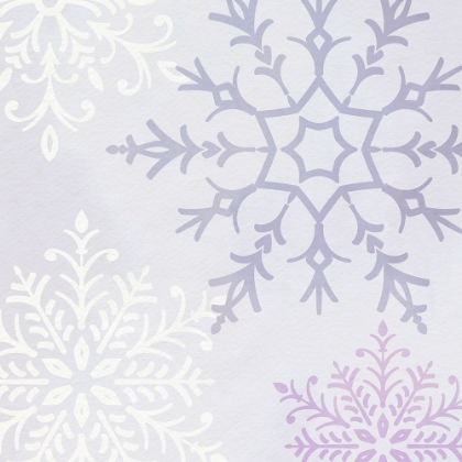 Picture of PASTEL SNOWFLAKES IV